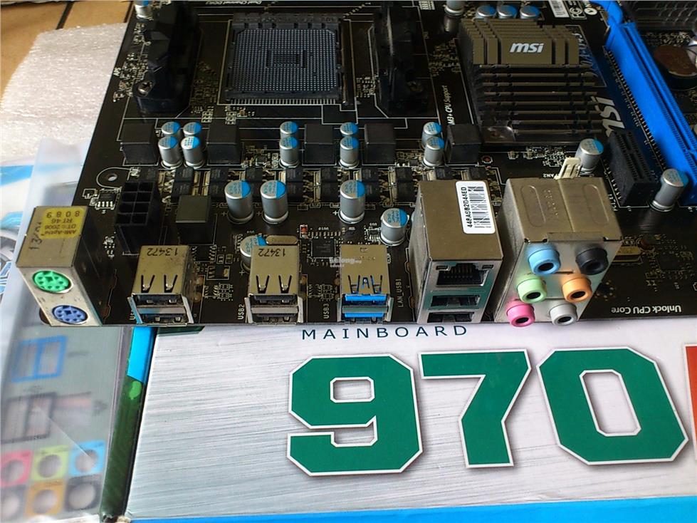 MSI 970A-G43 SOCKET AM3+ MOTHERBOARD AM3 (end 1/15/2017 1:15:00 PM MYT)