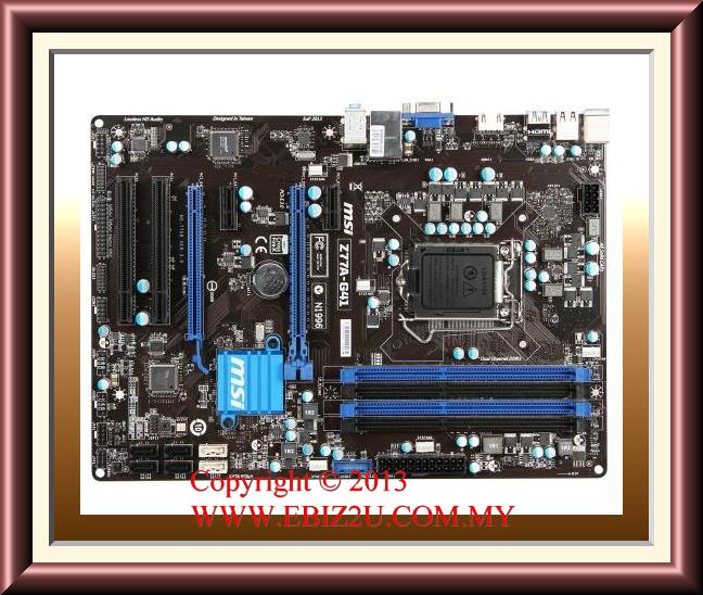 MSI Z77A-G41 LGA1155 DDR3 Motherboard For Intel