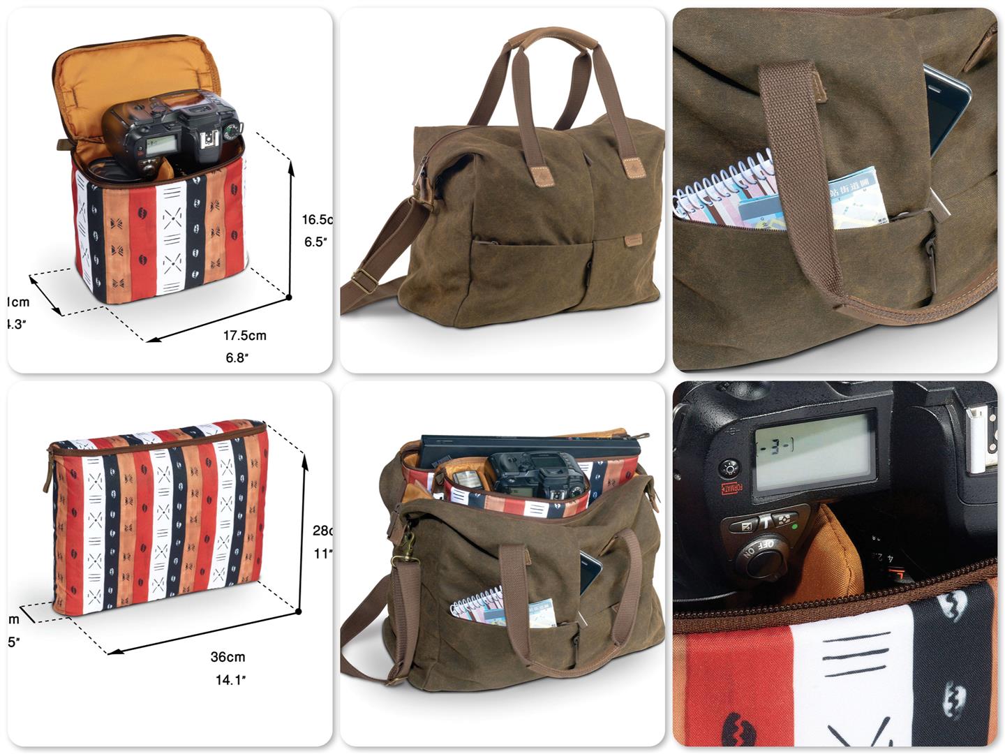 National Geographic Ng A8240 Africa Large Tote Bag