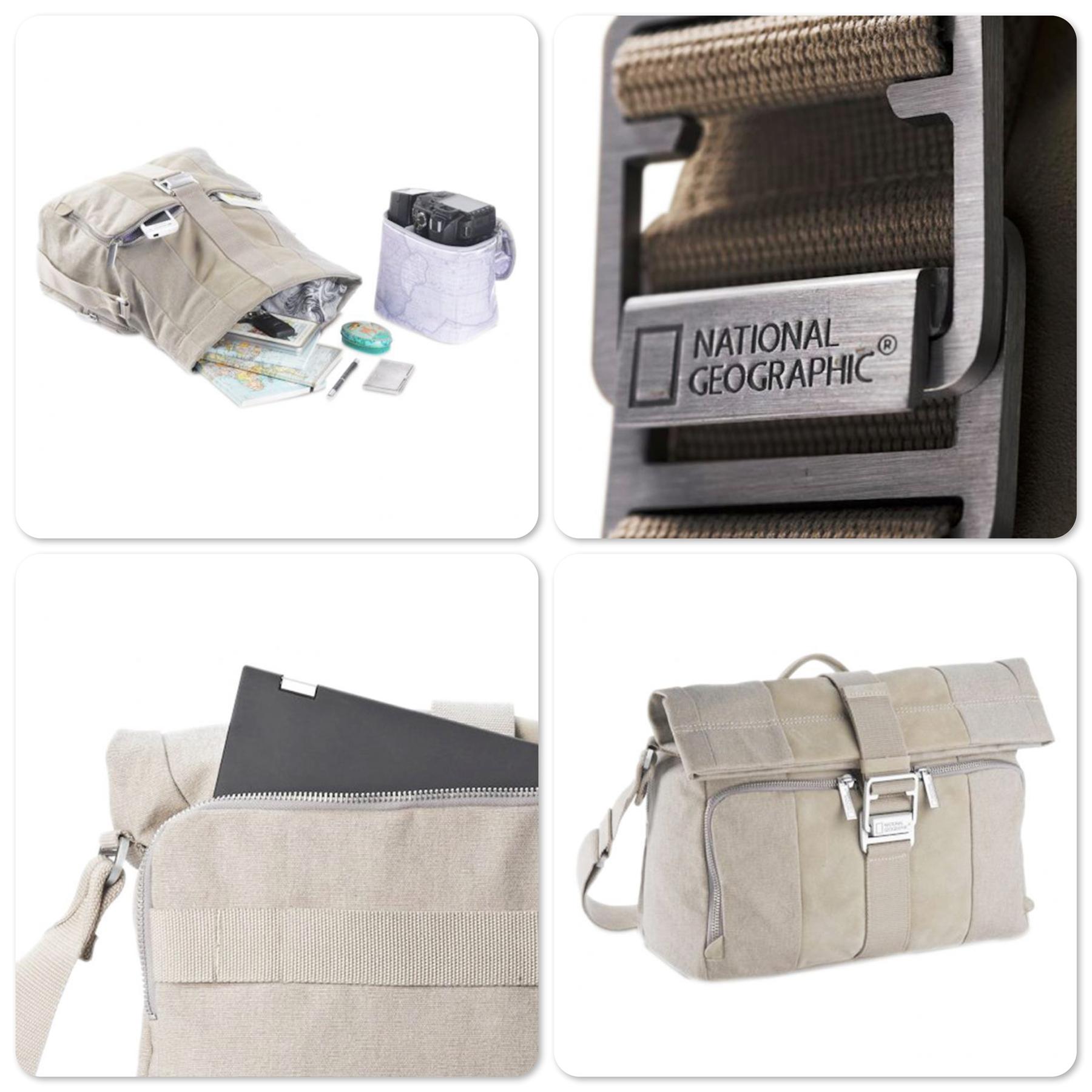 National Geographic NG P2130 Private Collection Medium Messenger Bag National Geographic NG P2130 Private Collection Medium Messenger Bag