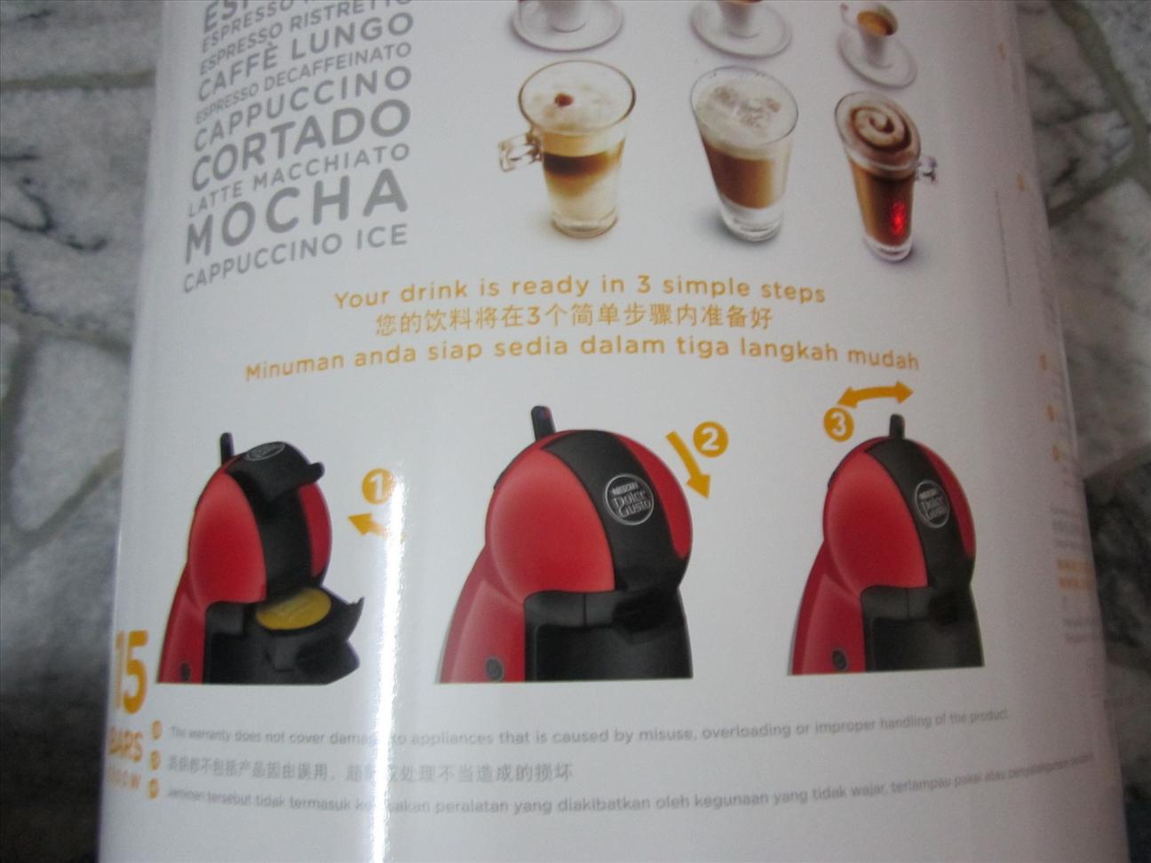 ( 3/9  gusto end Maker  ) Dolce  (Penang, New Brand Gusto coffee maker time Nescafe Coffee