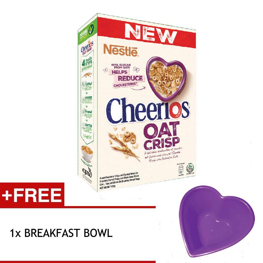NESTLE CHEERIOS OAT 400g FOC Bowl (Exp:31/7/2017)