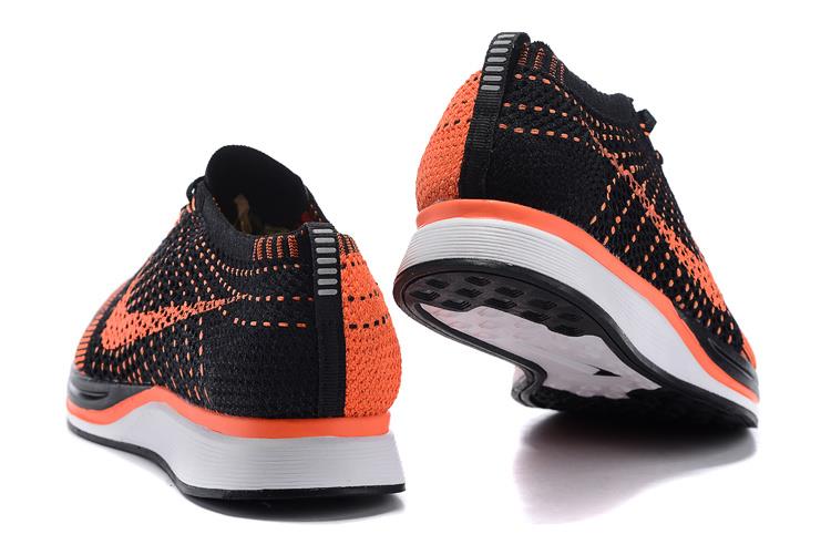 nike flyknit racer orange