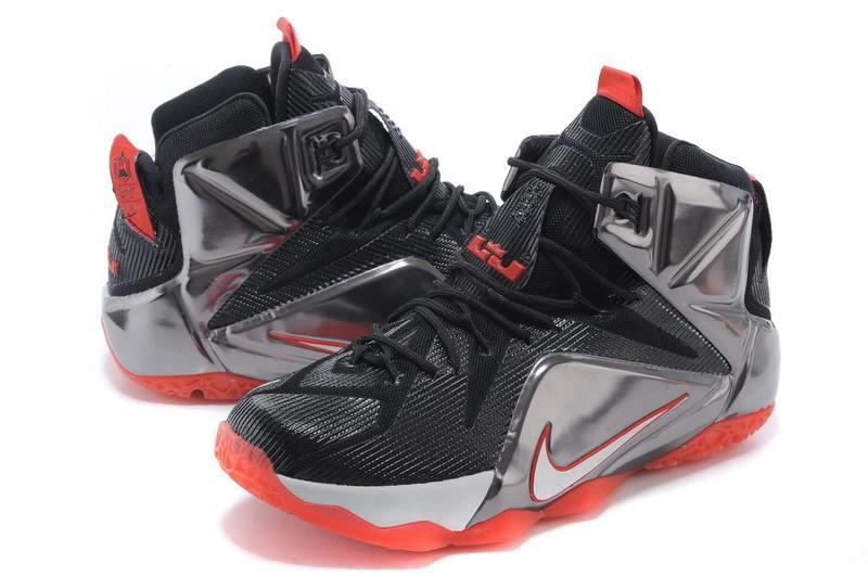 nike James Lebron 12 Zilver