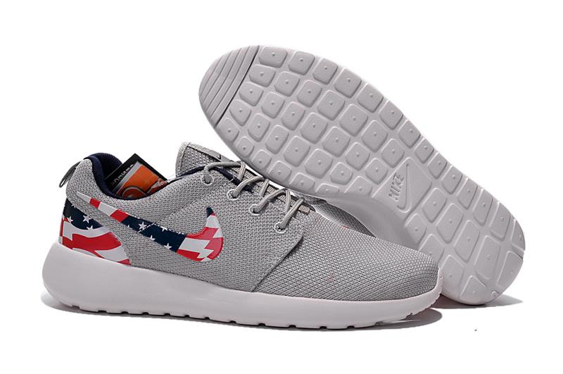 Nike Roshe Run Baskets Bleu Nike Roshe Run Baskets Bleu