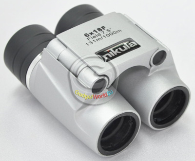 Nikula Binocular 6X18 Magnification Field 7.5' + Pouch Nikula Binocular 6X18 Magnification Field 7.5' + Pouch