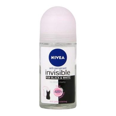 Nivea Anti Perspirant Roll On Black & White Clear Deodorant 50ml