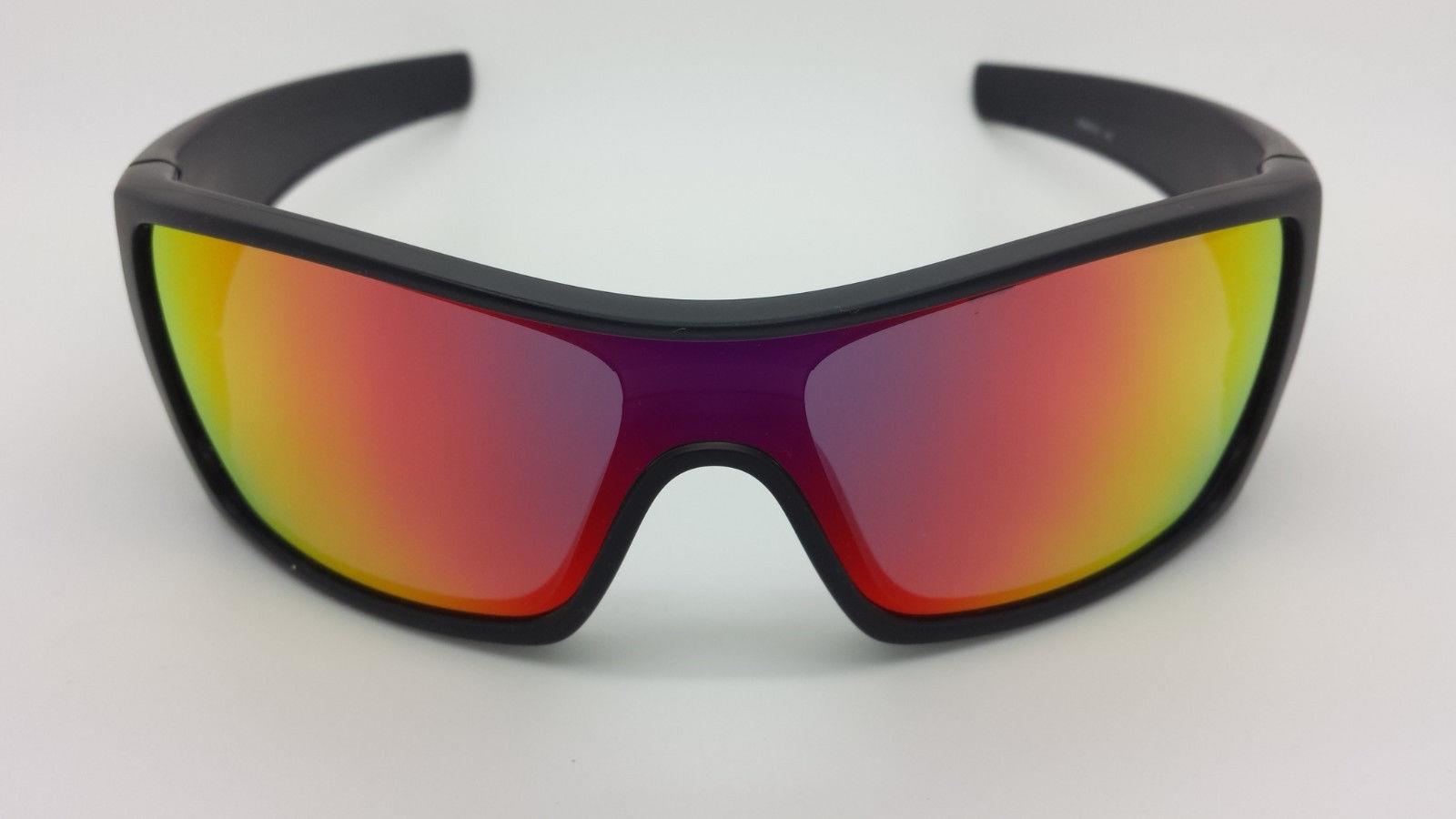 oakley batwolf red iridium lens