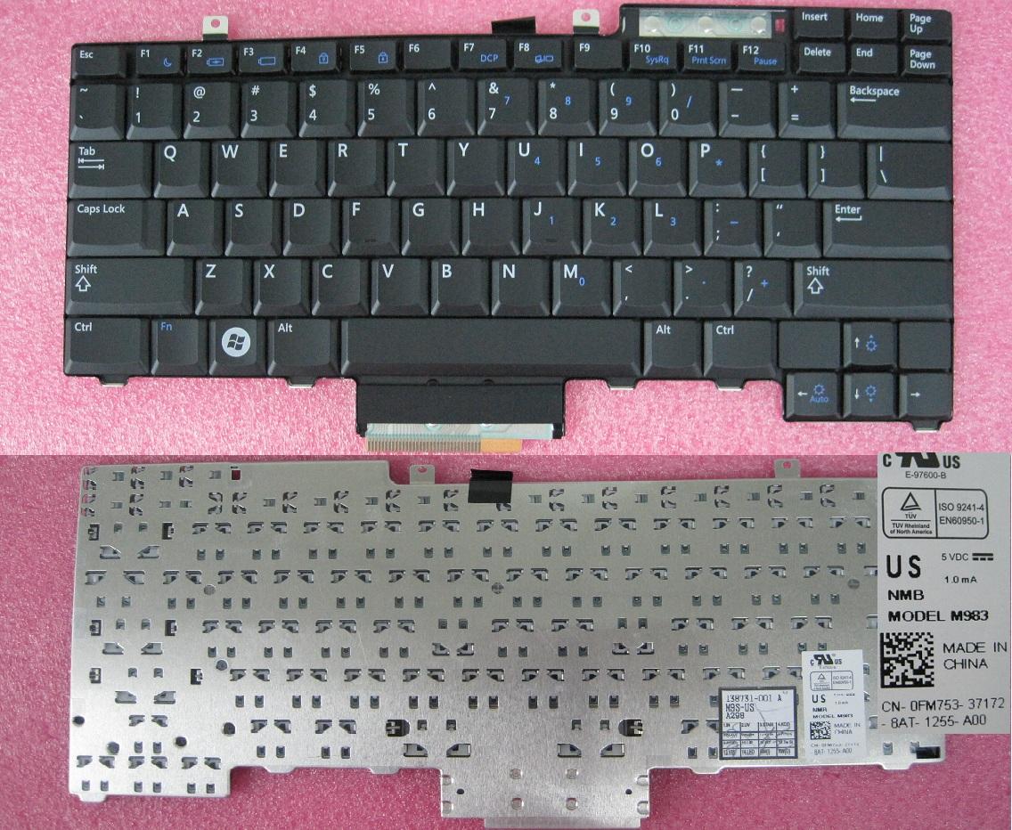 ORIGINAL KEYBOARD - Dell Latitude E5300 E5400 E5500 US Keyboard -F