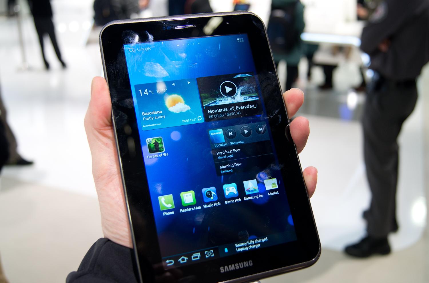 Galaxy tab