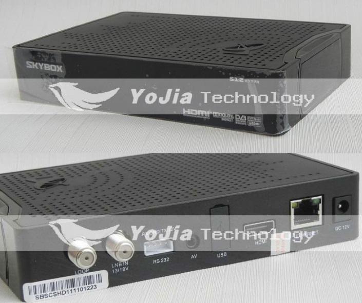 ORIGINAL SKYBOX S12 HD PVR SATTELITE RECEIVER MULTIMEDIA