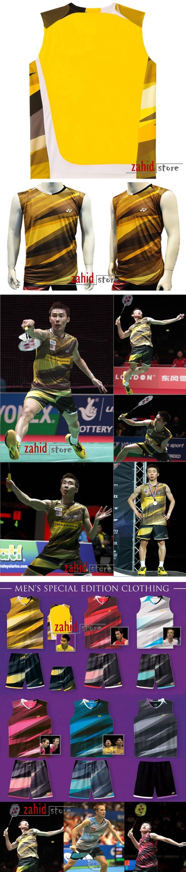 Orig Yonex Jersey - Yellow Sleeveless  **LCW Special Edition**