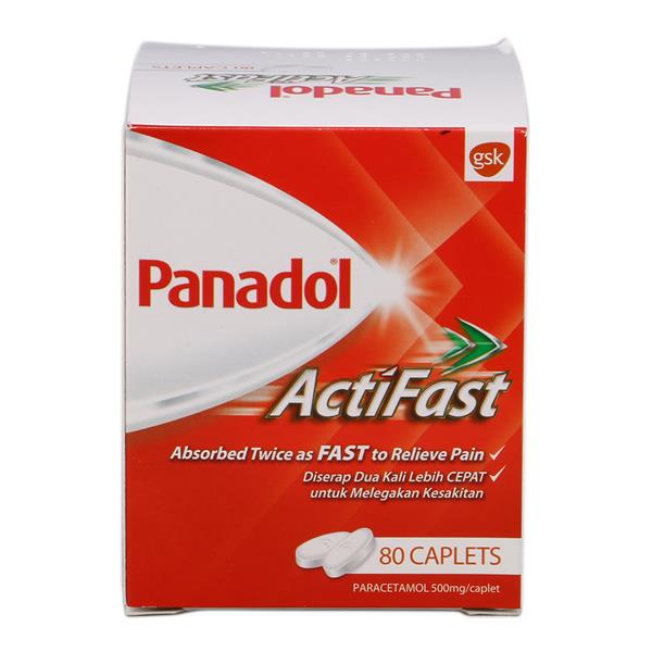 Panadol Actifast Tablet 80 tablets X 2