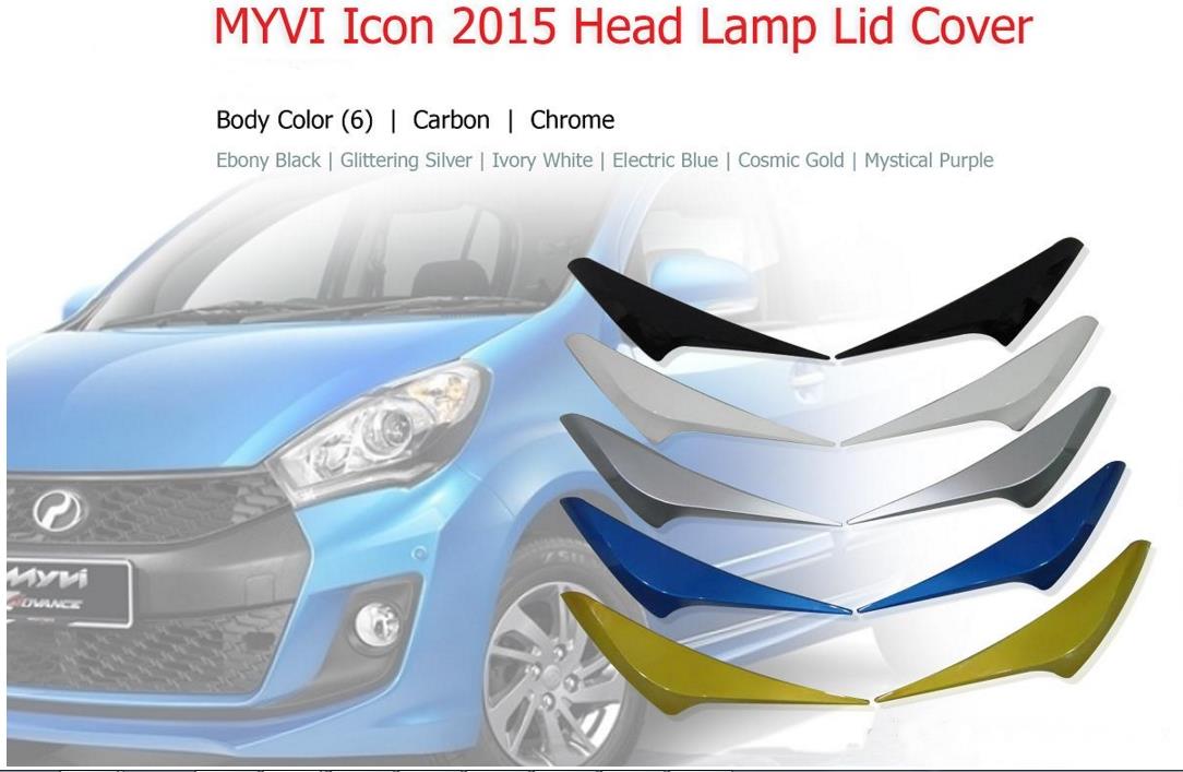 Perodua Myvi Icon 2015-2016 Head Lamp Lid Cover