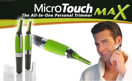 Personal Micro Touch Max Hair Trimmer With Built In Light