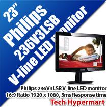 PHILIPS 236V3LSB V-LINE 23' LED MONITOR PHILIPS 236V3LSB V-LINE 23' LED MONITOR