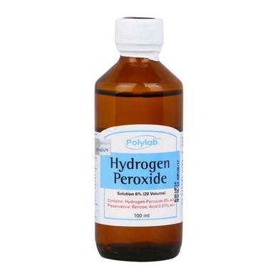 Polylab Hydrogen Peroxide 6% 100ml X 2 bottles