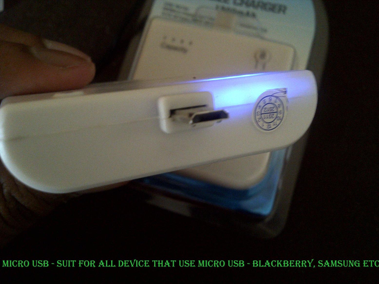 Portable 1900mAh Micro USB External Battery Charger Mobile Phone