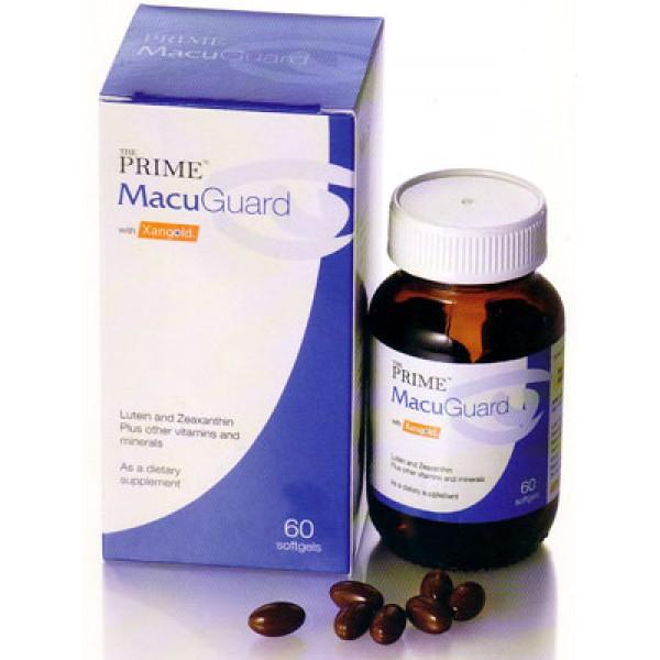 The Prime MacuGuard with Xangold 2 x 60's Free 30's