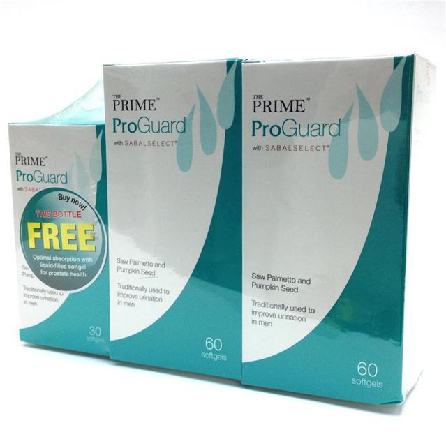 Prime Proguard 2X60's + 30's (for Prostrate Health)