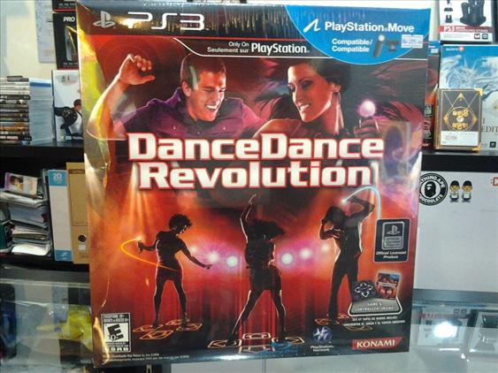 PS3 - DanceDanceRevolution with Dance pad(New & Sealed) PS3 - DanceDanceRevolution with Dance pad(New & Sealed)