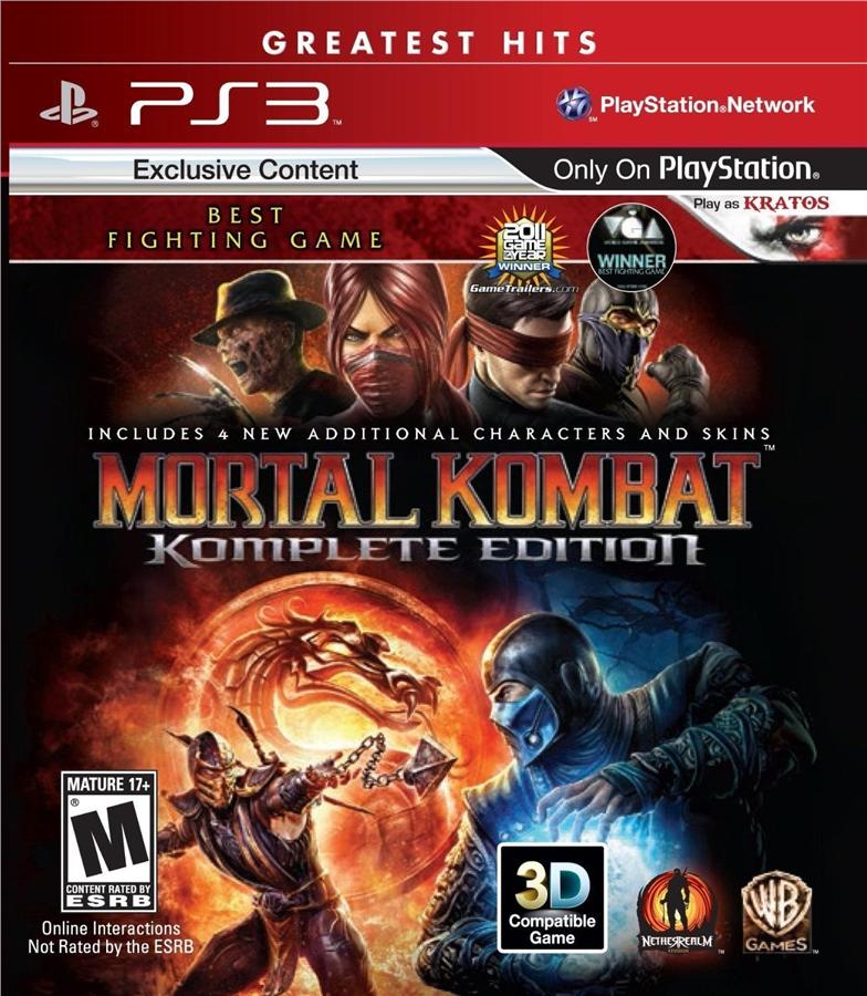 PS3 Mortal Kombat Komplete Edition PS3 Mortal Kombat Komplete Edition