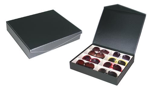 PU Leather Sunglasses / Spectacular Storage Box 8 Slots (Carbon Black) PU Leather Sunglasses / Spectacular Storage Box 8 Slots (Carbon Black)