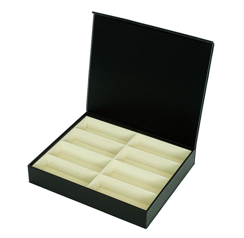 PU Leather Sunglasses / Spectacular Storage Box 8 Slots (Carbon Black) PU Leather Sunglasses / Spectacular Storage Box 8 Slots (Carbon Black)
