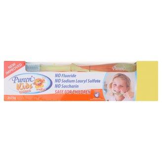 Pureen Kids Orange Flavour Toothpaste 2 x 75g