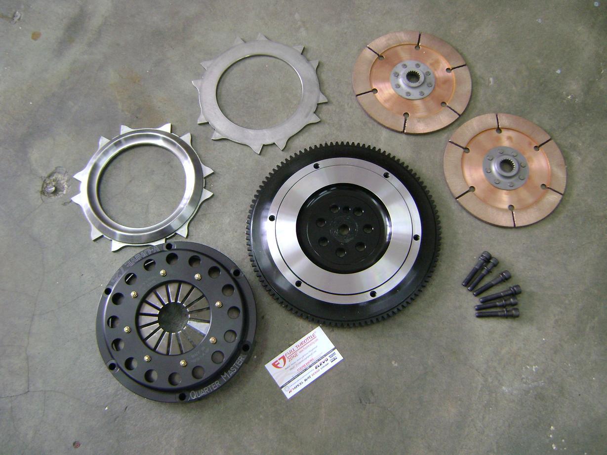 Quarter Master Twin Plate Clutch for Mitsubishi EVOIII Quarter Master Twin Plate Clutch for Mitsubishi EVOIII
