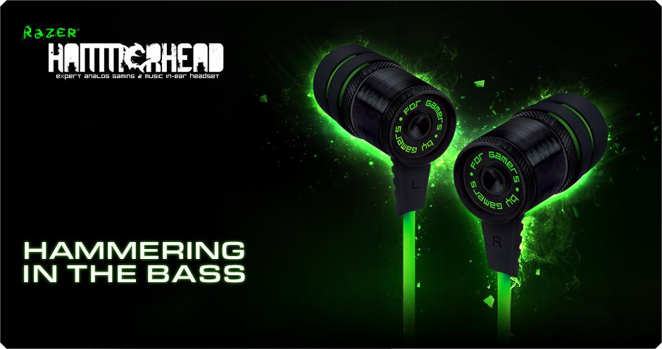 Razer Hammerhead – Analog Music & Gaming In-Ear Headphones