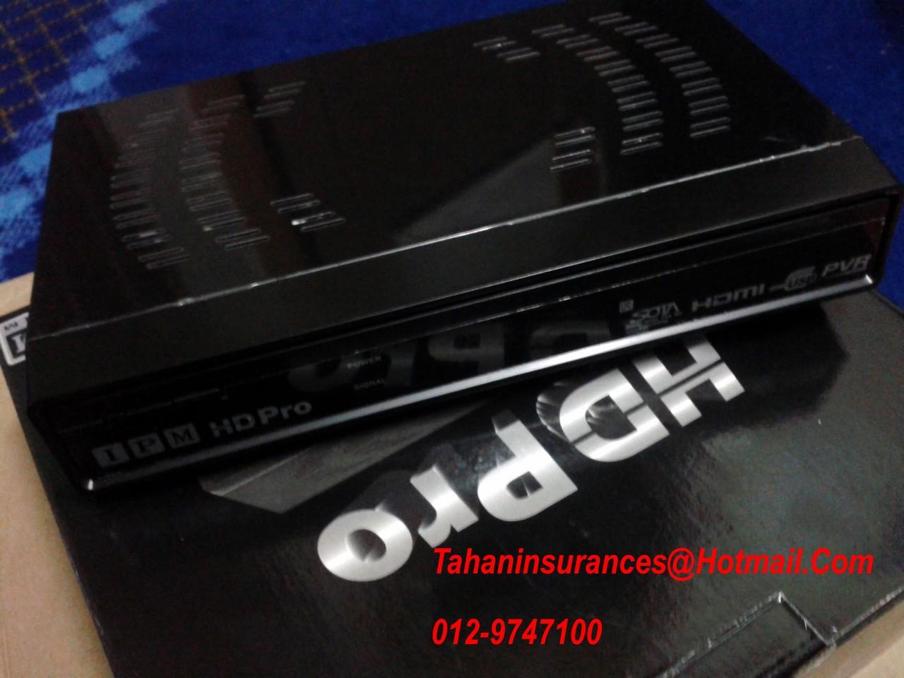 RECEIVER IPM MODEL HD PRO. RECEIVER IPM MODEL HD PRO.