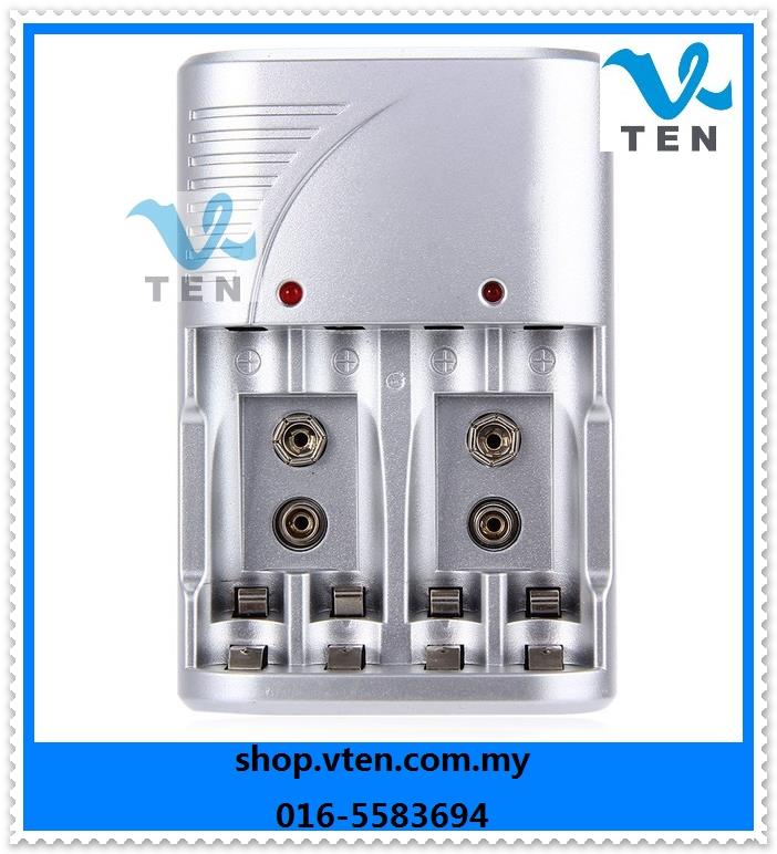Rechargeable Battery Charger for AA,AAA and 9V chargerable battery