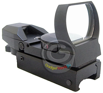 Red/Green 4 Reticle Full Metal Halo Sight Red/Green 4 Reticle Full Metal Halo Sight