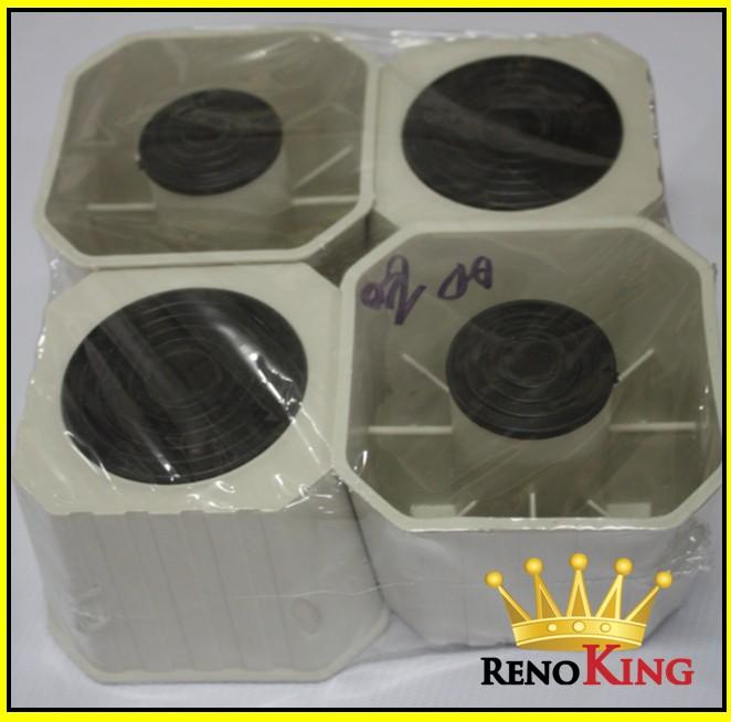 Cabinet glass knob clear