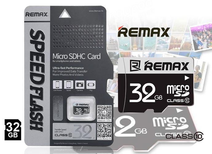 Remax 32GB Class 10 80MB/s Speed Flash Ultra-Fast Performance Micro S