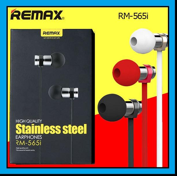REMAX 565i Stainless Steel Stereo In-ear Earphone Headset With Mic