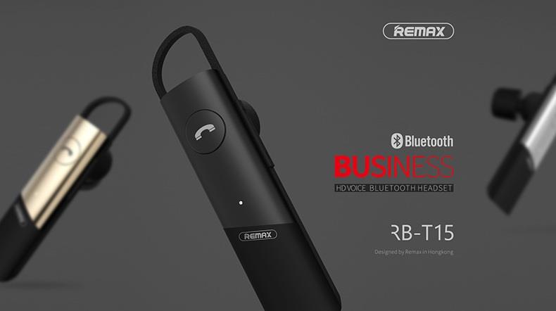 REMAX RB-T15 T15 Bluetooth 4.1 Wireless Headset EarPhone HandsFree
