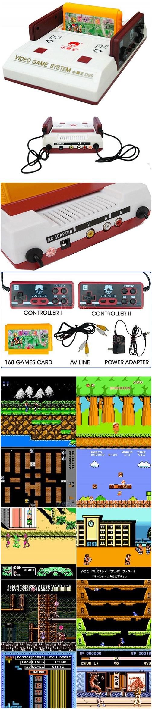 Retro Video Games Set (FREE GAMES CARD + 400,360,168 GAMES -NO REPEAT)