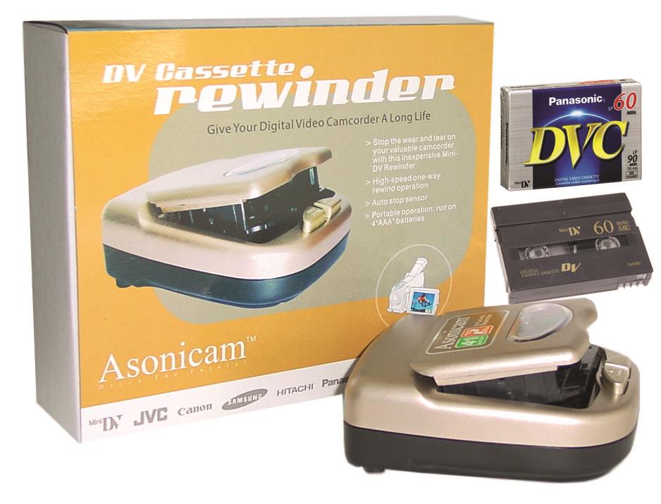 Rewinder Mini DV Cassette DVM Tape Video Camera Camcorder