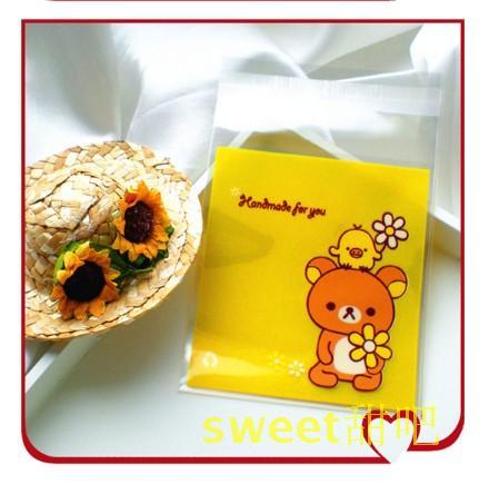 Rilakuma Biscuit / Cookies / Cake Plastic Bags (Self-adhesive)
