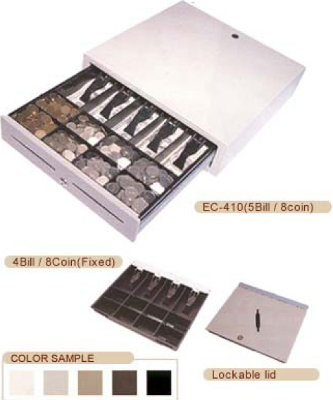 RJ-11 Cash Drawer - 5 bills / 8 coin RJ-11 Cash Drawer - 5 bills / 8 coin