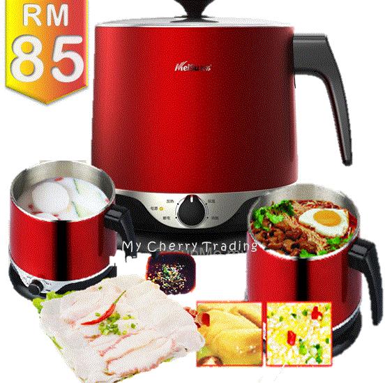 RM85 for 1.8L Multifunctional Travel Cooker; Mini Steamboat