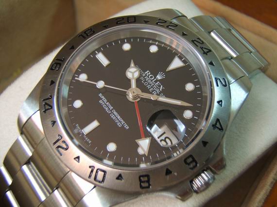 ROLEX EXPLORER II BLACK FACE~~ TOP GRADE AA!