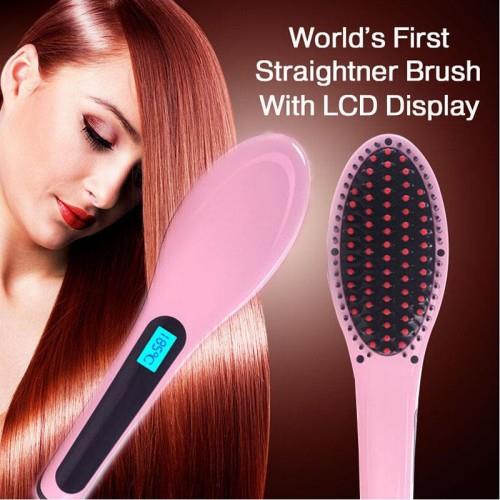 Whole sales UK(MALAYSIA) 3 pug in LCD MAGIC Hair Comb Straightener