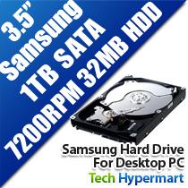 SAMSUNG DESKTOP HARD DISK DRIVE (HD103UJ/HD103SJ) 1TB 3.5' SATA HDD SAMSUNG DESKTOP HARD DISK DRIVE (HD103UJ/HD103SJ) 1TB 3.5' SATA HDD