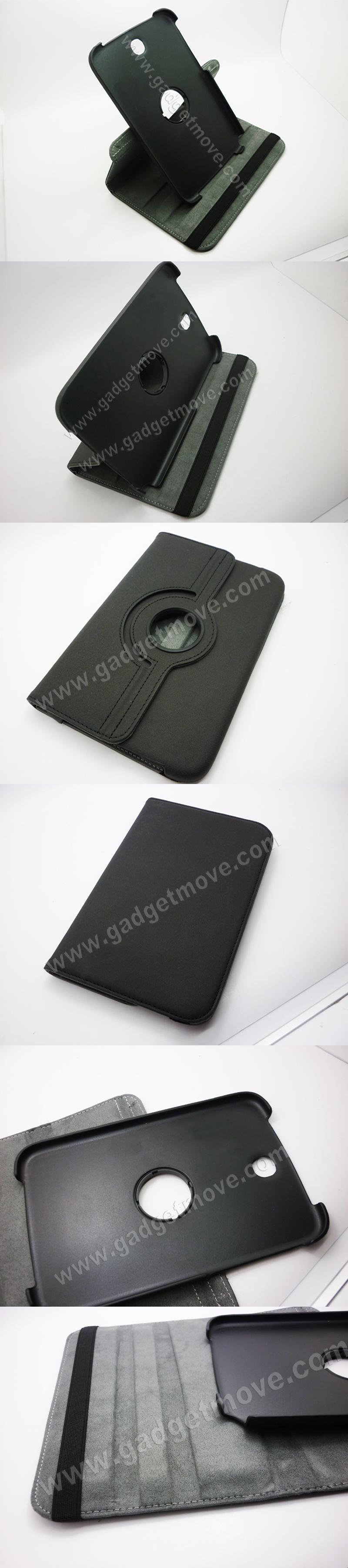 Samsung Galaxy Note 8.0 360 Rotating Swivel Standable leather Case