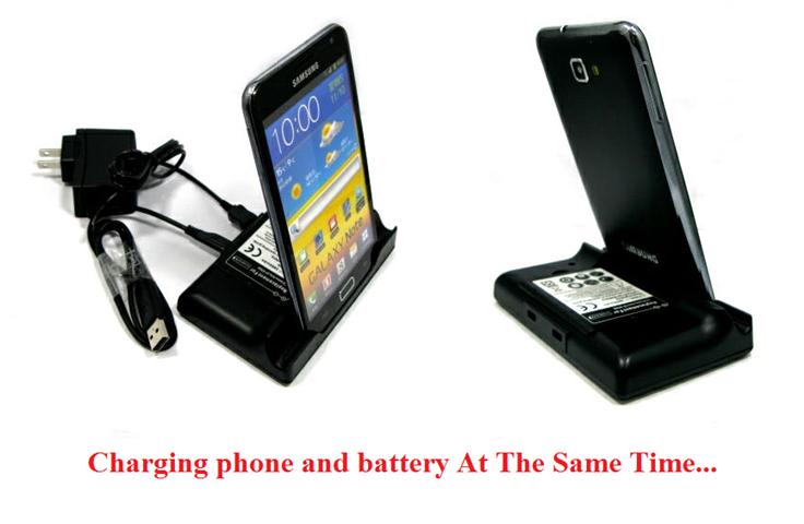 Samsung Galaxy Note DOCK Battery Charger case + FREE BATTERY   ! ! ! !