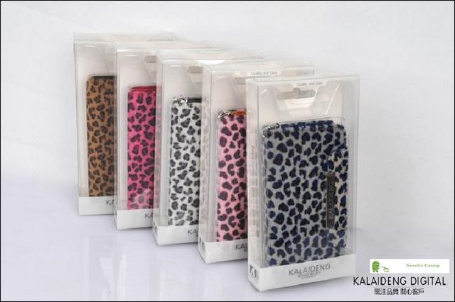 Samsung Galaxy S 2 S2 Leopard casing case - WALLET