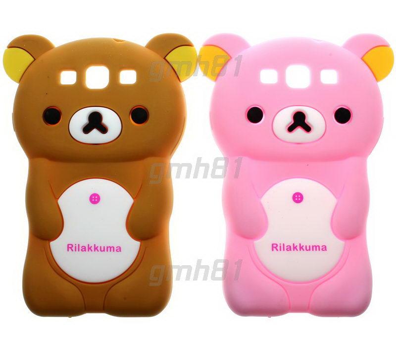 Samsung Galaxy S3 SIII i9300 Rilakkuma Soft Air Jacket Protective Case